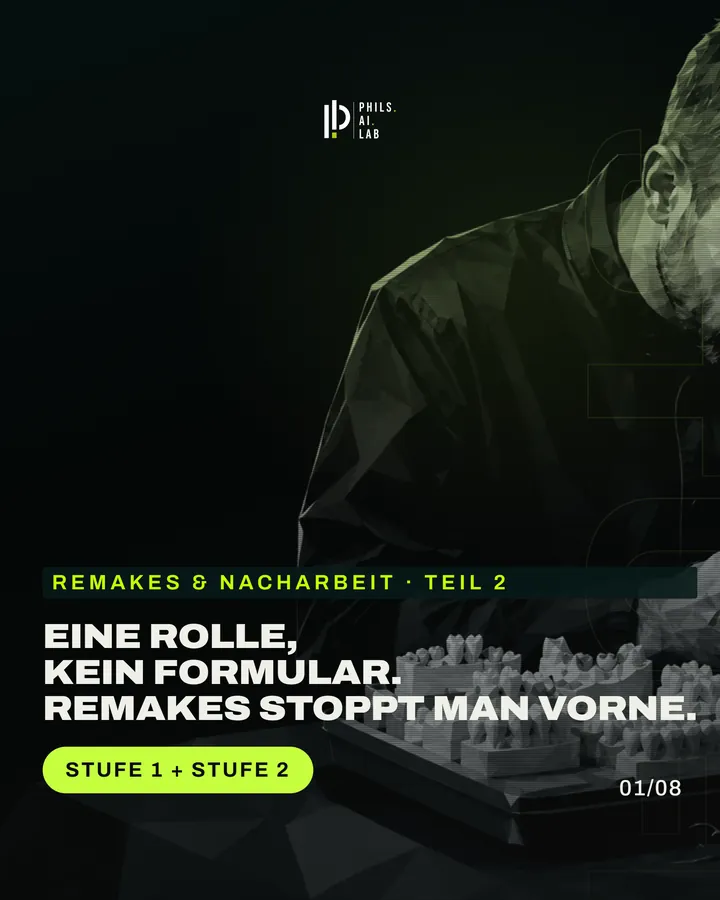 Bildstrecke: Eine Rolle, kein Formular. Remakes stoppt man vorne.
